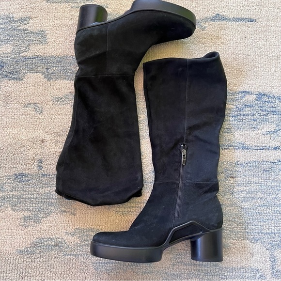 ECCO SHAPE SCULPTED MOTION 35 SLOUCHY HIGH-CUT BOOT ROUND HEEL SIZE 8 - Picture 3 of 9